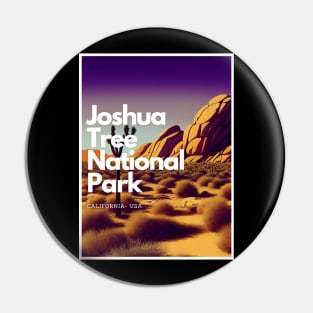 Joshua Tree National Park hike California United States Pin