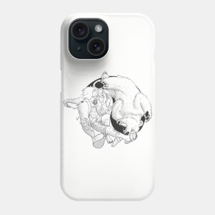 Sometimes you eat the bear, and sometimes,... Phone Case