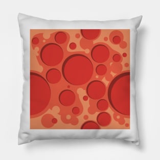 Red planet Pillow