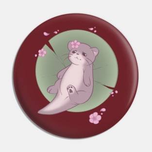 FFXIV - Odder Otter [Dark] Pin