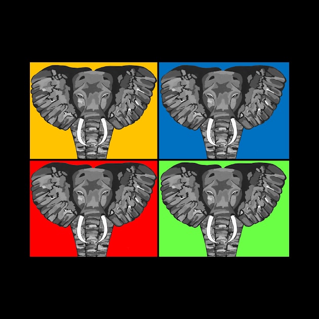 Tiled Elephants by SartorisArt1