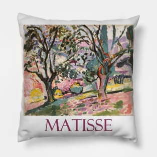 Olive Trees at Collioure by Henri Matisse Pillow