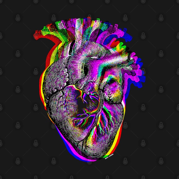 Rainbow Heart by Roufxis