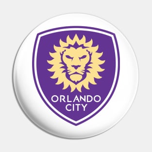 Orlando city soccer pride Pin