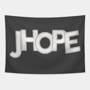 BTS Bangtan Jhope Jung Hoseok typography text army | Morcaworks Tapestry