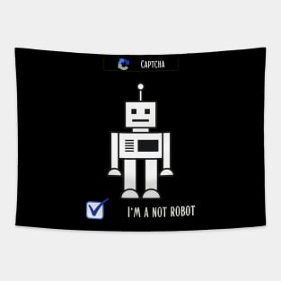 I'm not a robot Tapestry