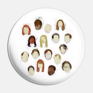 the office michael scott dwight minimal characters Pin