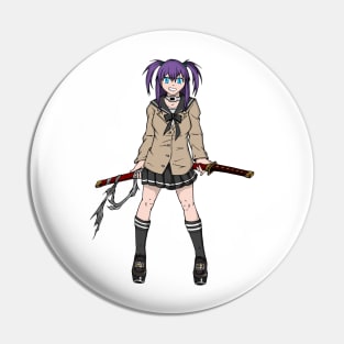 Battle Royale - Anime Girl Pin