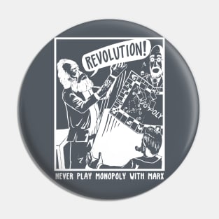 Marxist Monopoly Pin