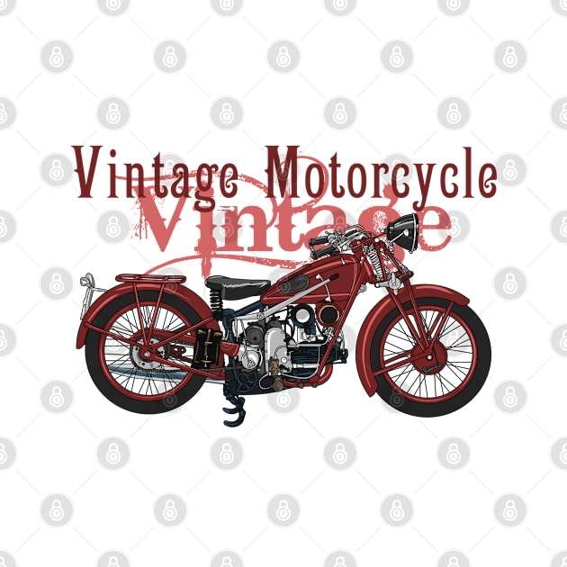 Vintage Motorcycle by sibosssr