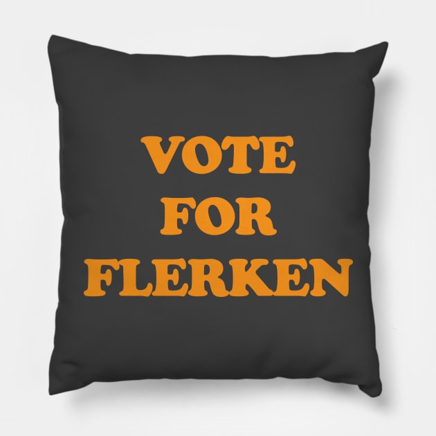 Vote For Flerken Pillow by portraiteam