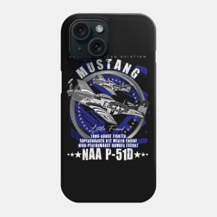 P-51 Mustang | North American Aviation WW2 P51 Fighter Plane Phone Case