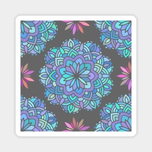 Colorful mandala design Magnet