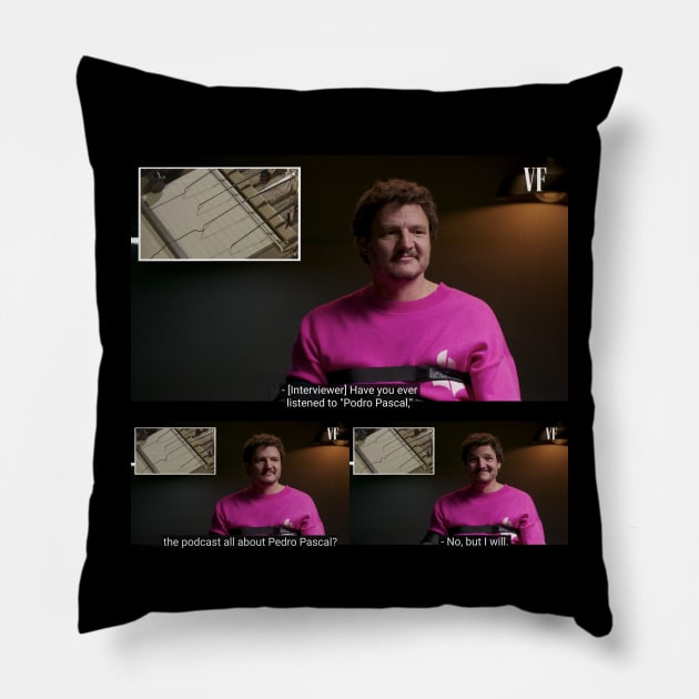 Podro Lie Detector Pillow by Podro Pascal