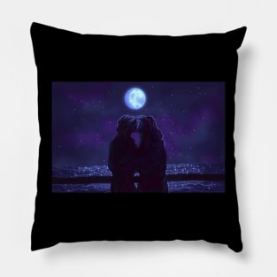 under the glittering moon (ofmd art) Pillow
