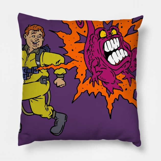 The REAL Stantz! Pillow by AustinLBrooksART