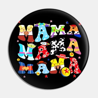 Toy Story Mama Boy Mom Mother's Day Pin