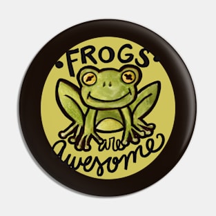 FROGS are awesome Pin