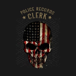 Police Records Clerk T-Shirt