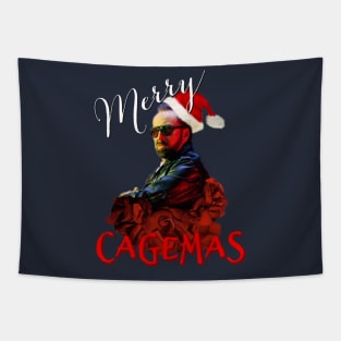 Merry Cagemas Tapestry