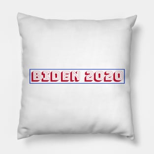 Patriotic Biden 2020 Red, White, And Blue Pillow