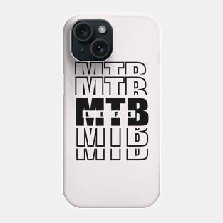 mountaib bike life mtb Phone Case