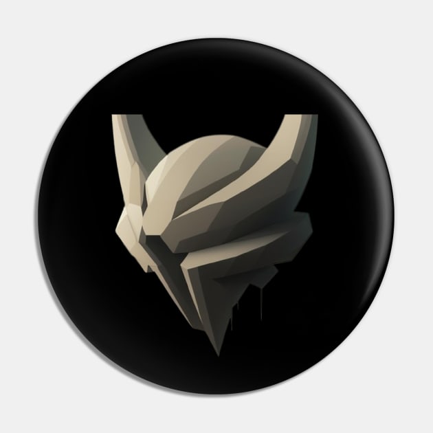 Ancient War Helmet Pin by ABDst