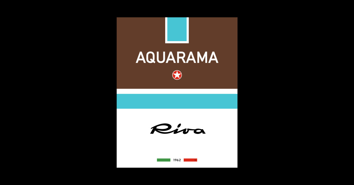 Riva Aquarama Rivarama Runabout Italia Italy - Riva - Sticker | TeePublic