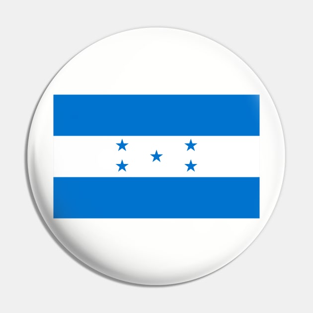 Bandera de Honduras - Honduras Flag Pin by verde