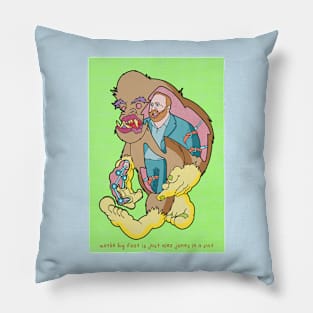 Bigfoot Jones Pillow