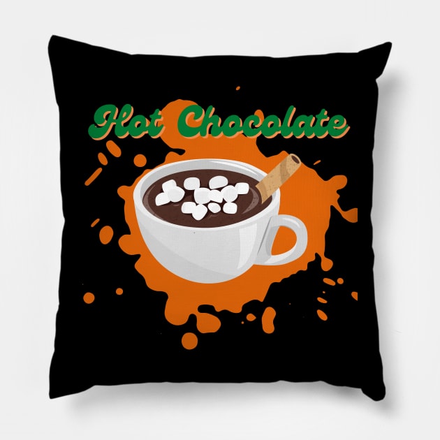 Hot Chocolate Pillow by Rev Store