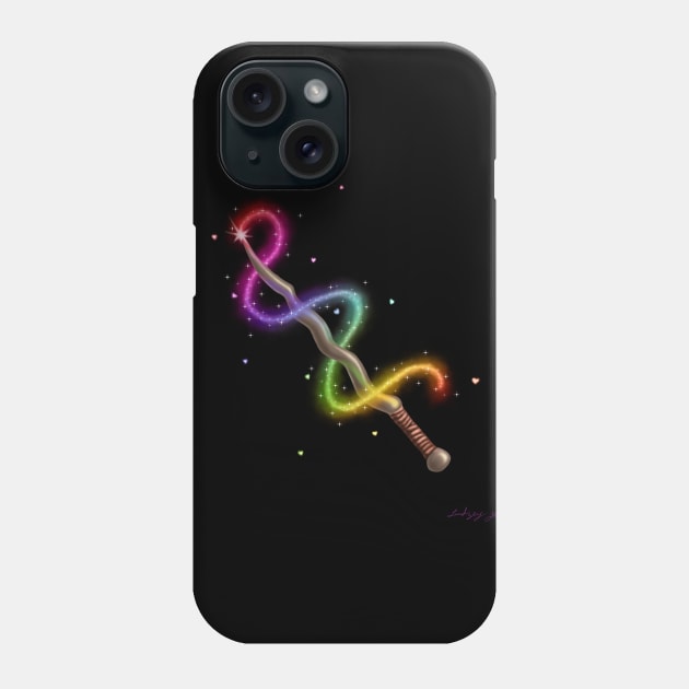 Rainbow Pride Magic Phone Case by HauntedIndigo