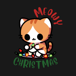 Meowy Christmas T-Shirt