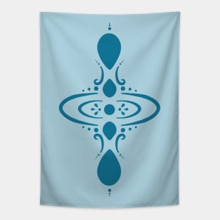 Groovy Mindfulness Symbol Tapestry