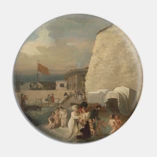 The Bathing Place at Ramsgate by Benjamin West Pin