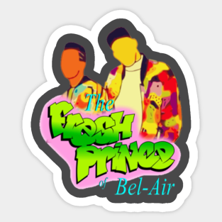 Fresh Prince Of Bel Air Stickers Teepublic