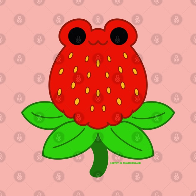 Strawberry Frog by Artist_In_Tomorrowland