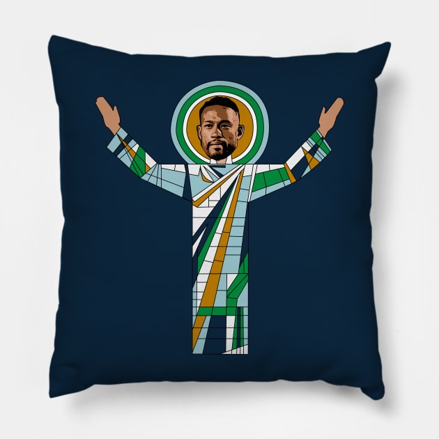 Touchdown Marcus // Touchdown Jesus // Irish Football Pillow by SLAG_Creative