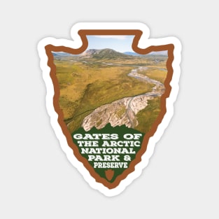 Gates of the Arctic National Park & Preserve arrowhead Magnet