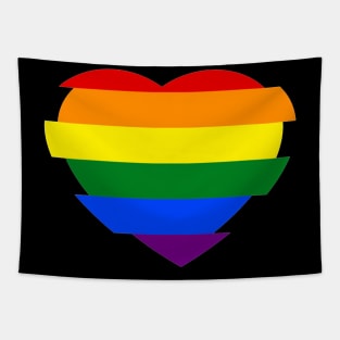 Rainbow Stripes Gay Pride Parade Gear Tank Top Tapestry