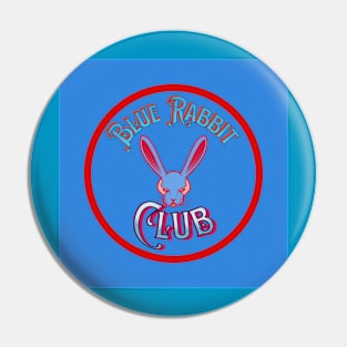 Blue Rabbit Pin