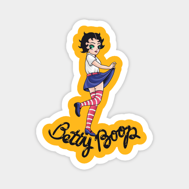 Betty boop Magnet by TOXICART