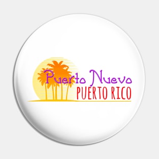 Life's a Beach: Puerto Nuevo, Puerto Rico Pin