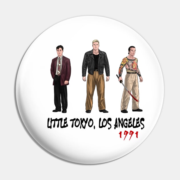 Little Tokyo, Los Angeles 1991 Pin by PreservedDragons