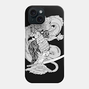 THE DRAGON SAMURAI Phone Case