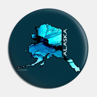 Blue Alaska Pin