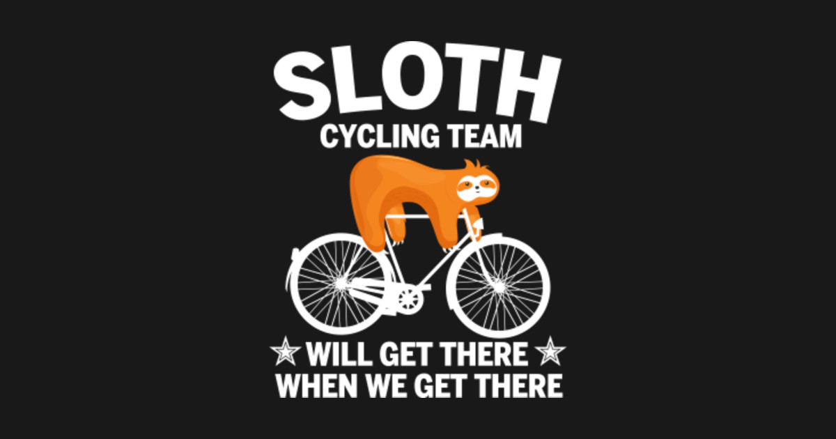 sloth cycling team