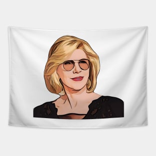 Christine Baranski Sunnies Tapestry