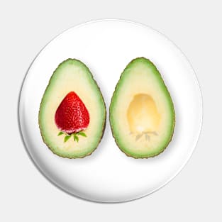 Avocado strawberries Pin