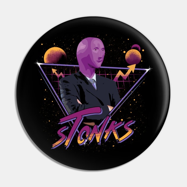 Stonks Pin by slawisa